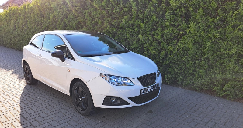 Seat Ibiza cena 17900 przebieg: 141663, rok produkcji 2011 z Witkowo małe 379